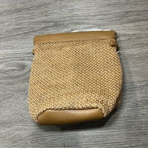 Stylish Tan Woven Women's Bag